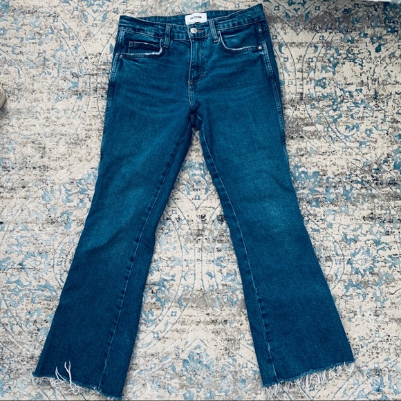 Zara Denim - Zara Crop Kick Jeans